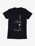 Coraline Logo Womens T-Shirt, BLACK, hi-res