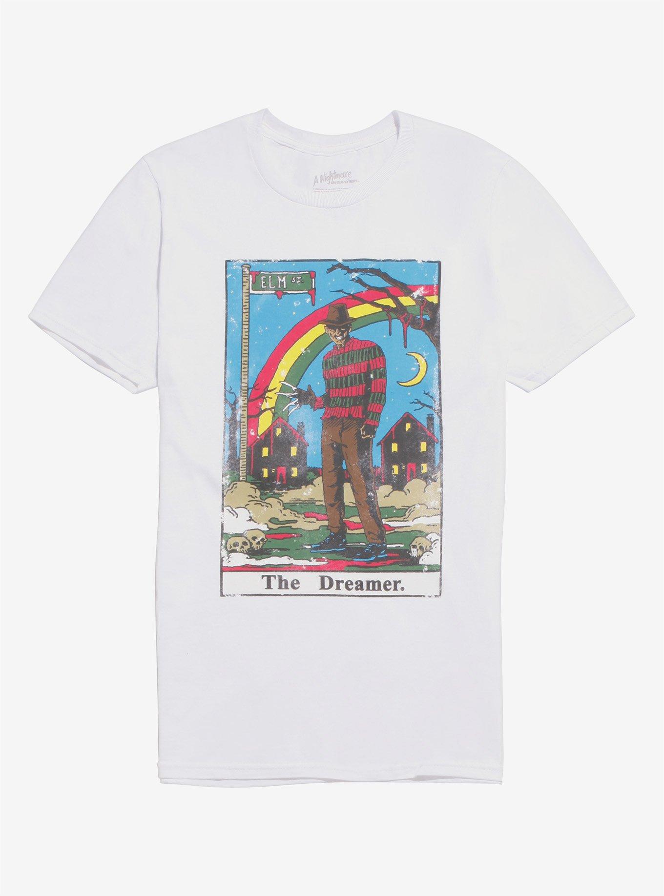 A Nightmare On Elm Street Freddy Tarot Card T-Shirt, MULTI, hi-res