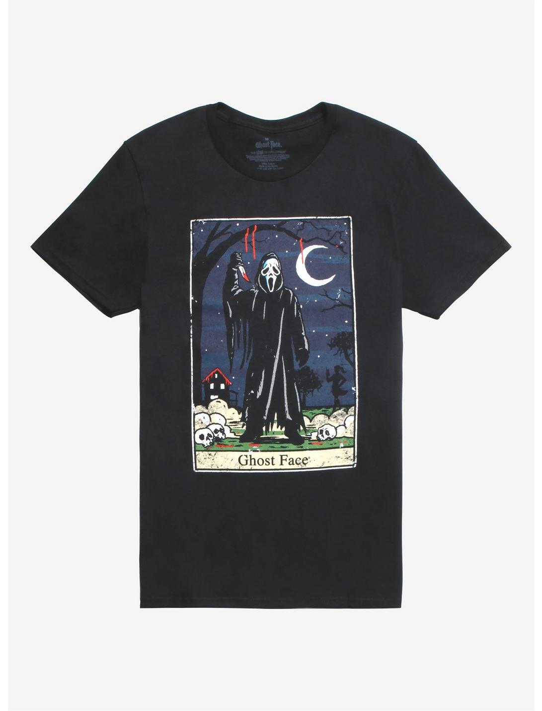 Scream Ghost Face Tarot Card T-Shirt, MULTI, hi-res