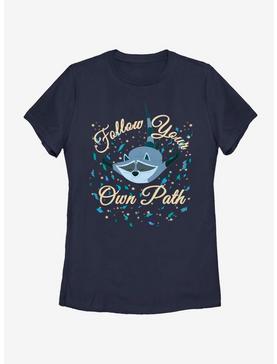 Disney Pocahontas Meeko Falling Womens T-Shirt, NAVY, hi-res