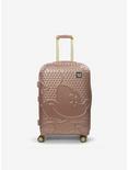 FUL Disney Mickey Mouse Rose Gold Textured 25 Inch Hardside Rolling Luggage, , hi-res