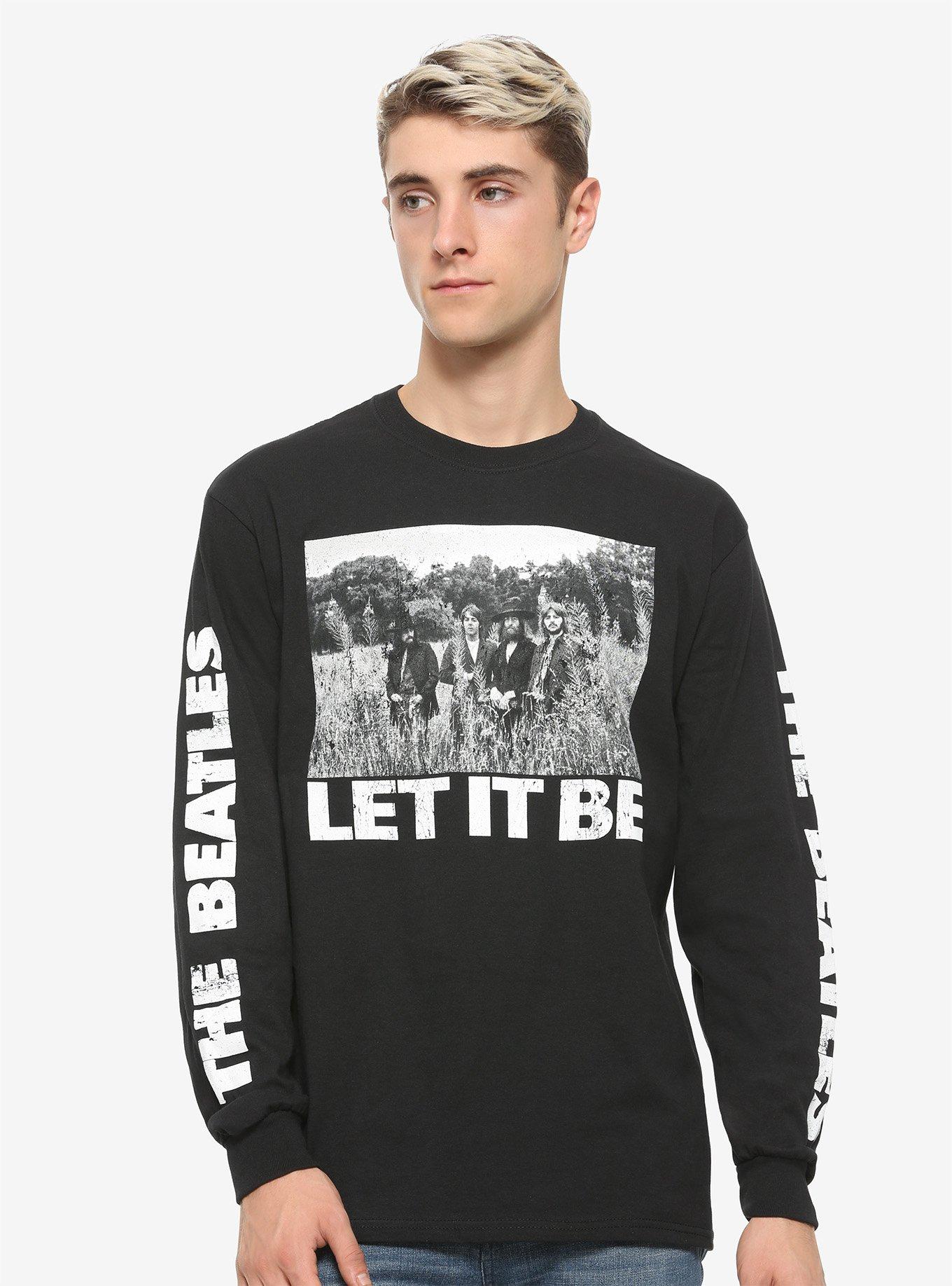 The Beatles Let It Be Long-Sleeve T-Shirt, BLACK, hi-res