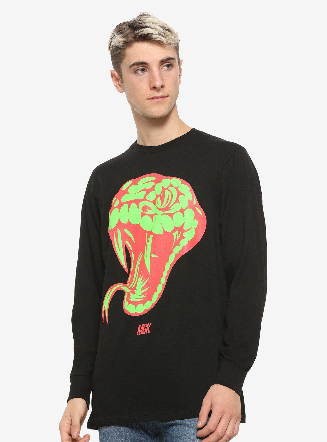 Mgk black 2025 snake hoodie