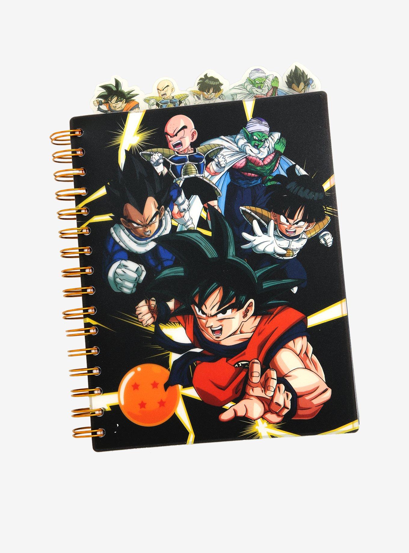 Dragon Ball Z Dragon Team Tab Journal BoxLunch Exclusive BoxLunch