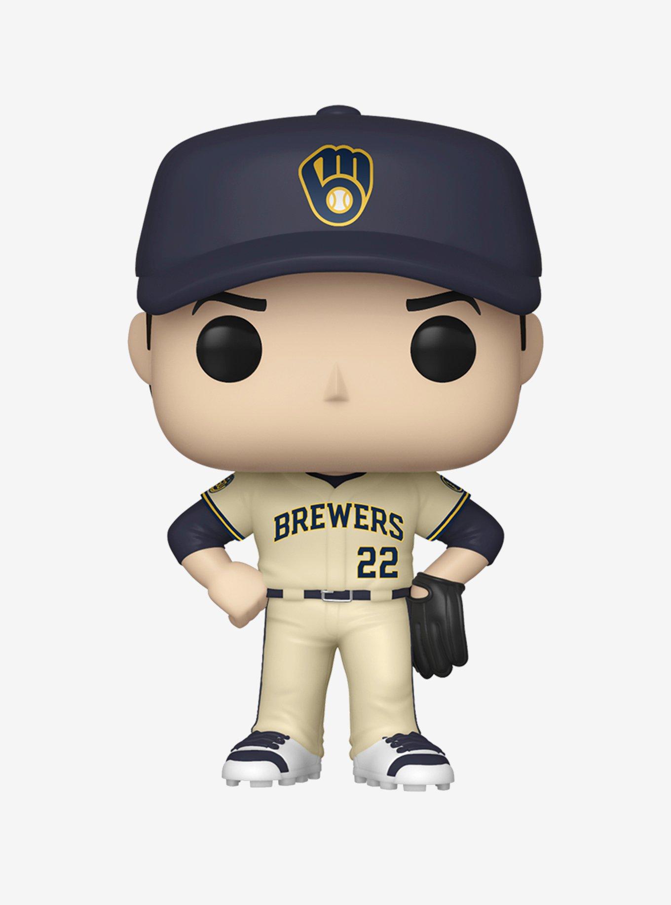 Funko Milwaukee Brewers Pop! MLB Christian Yelich Vinyl Figure, , hi-res