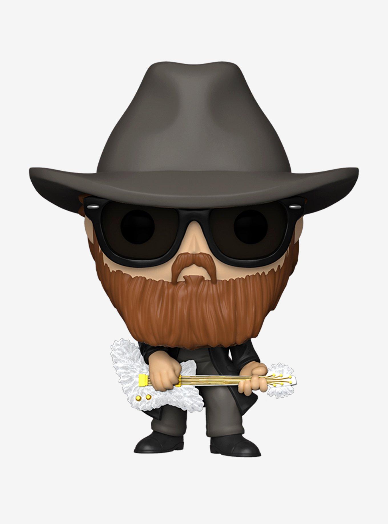 Funko Pop! Rocks ZZ Top Billy Gibbons (Flocked) Vinyl Figure, , hi-res
