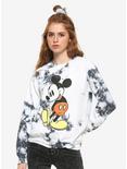 Disney Mickey Mouse Classic Pose Acid Wash Girls Sweatshirt, MULTI, hi-res