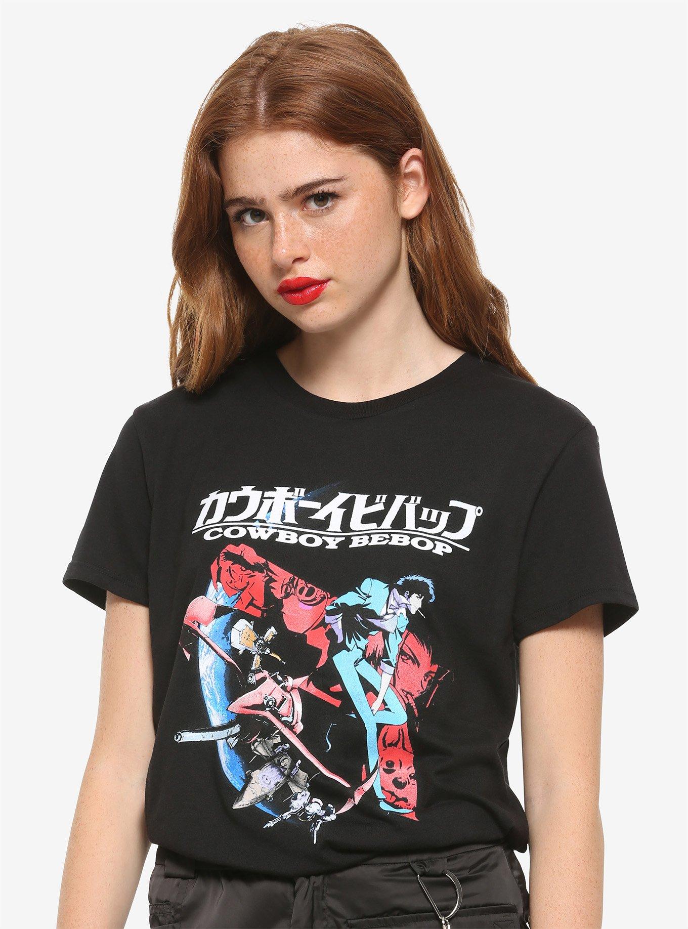 Cowboy Bebop Collage Group & Ships Girls T-Shirt, MULTI, hi-res