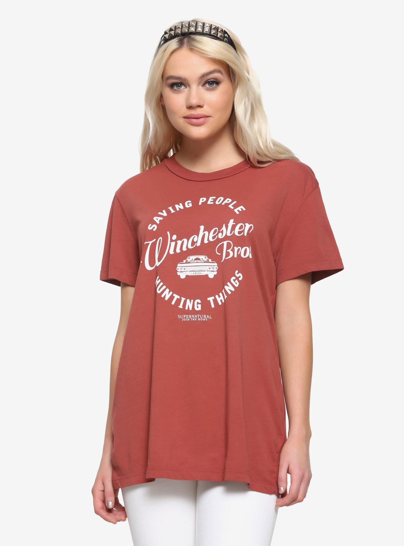 Supernatural Winchester Brothers Car Logo Girls T-Shirt | Hot Topic