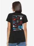 Rick And Morty Punk Art Girls T-Shirt, MULTI, hi-res
