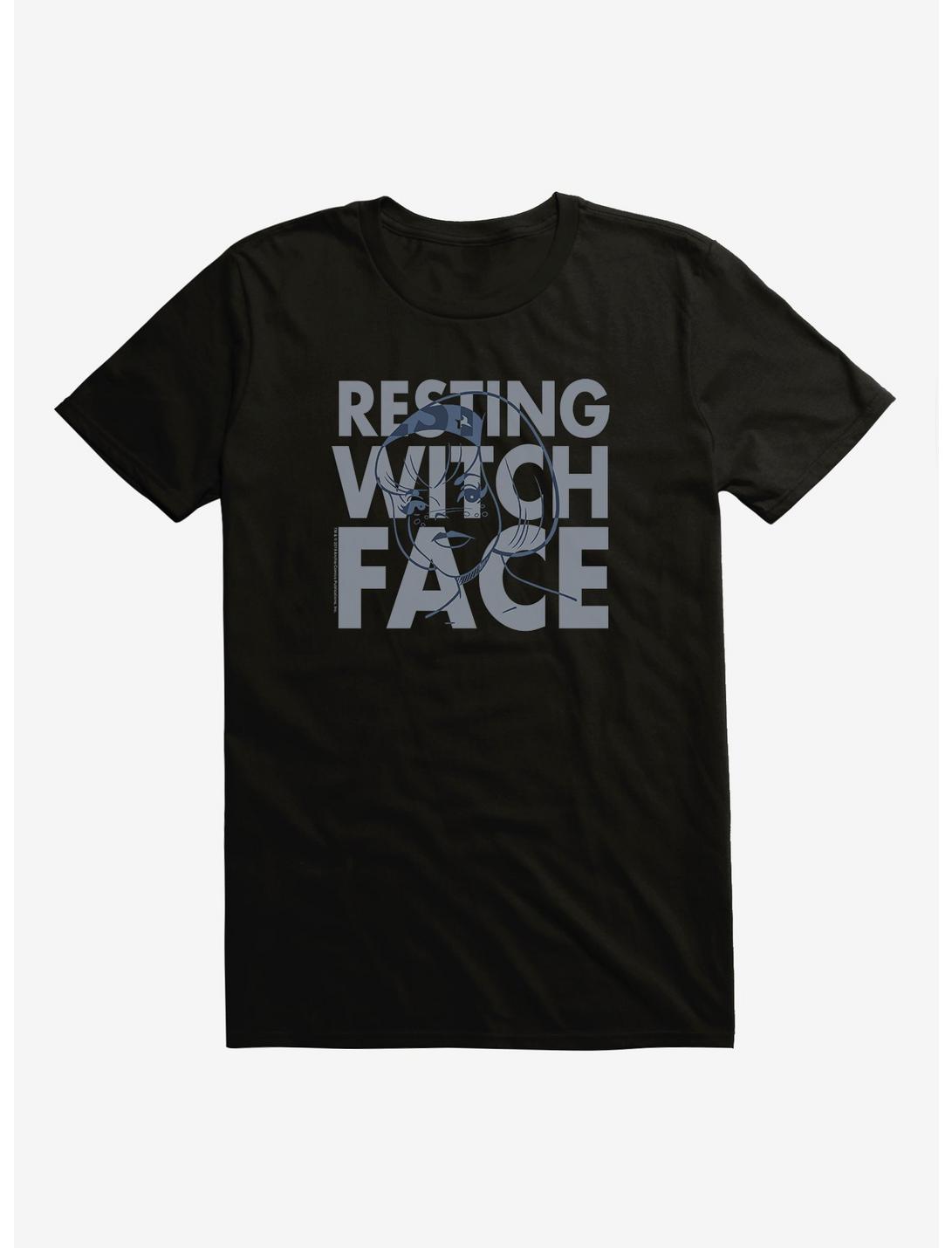 Archie Comics The Chilling Adventures Of Sabrina Resting Witch Face T-Shirt, BLACK, hi-res