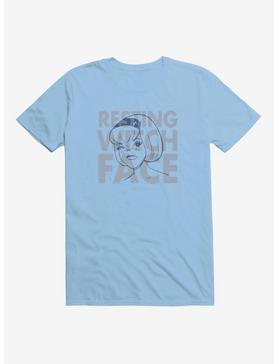 Archie Comics The Chilling Adventures Of Sabrina Resting Witch Face T-Shirt, LIGHT BLUE, hi-res