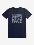 Archie Comics The Chilling Adventures Of Sabrina Resting Witch Face T-Shirt, NAVY, hi-res