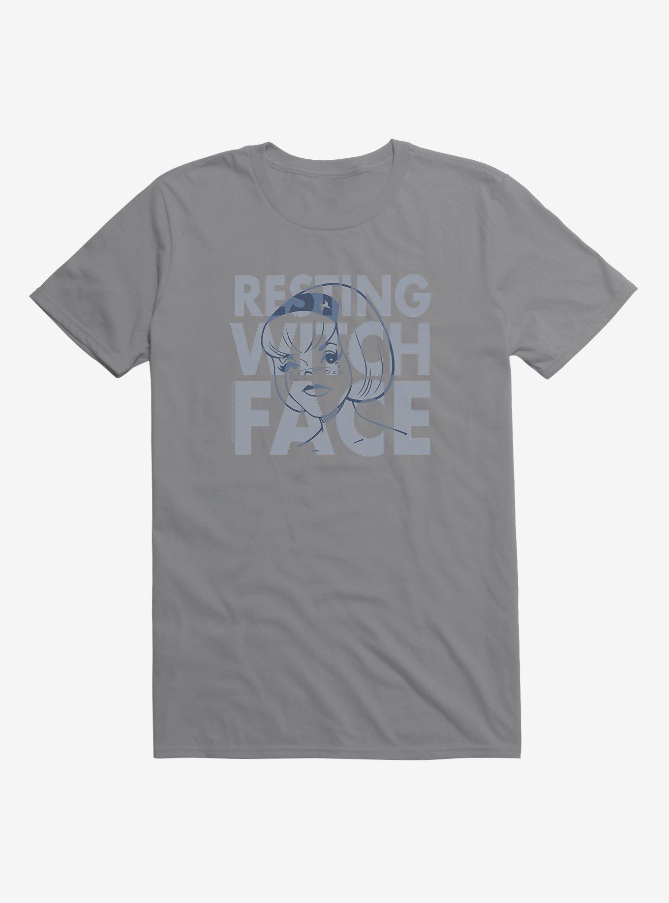 Archie Comics The Chilling Adventures Of Sabrina Resting Witch Face T-Shirt, STORM GREY, hi-res