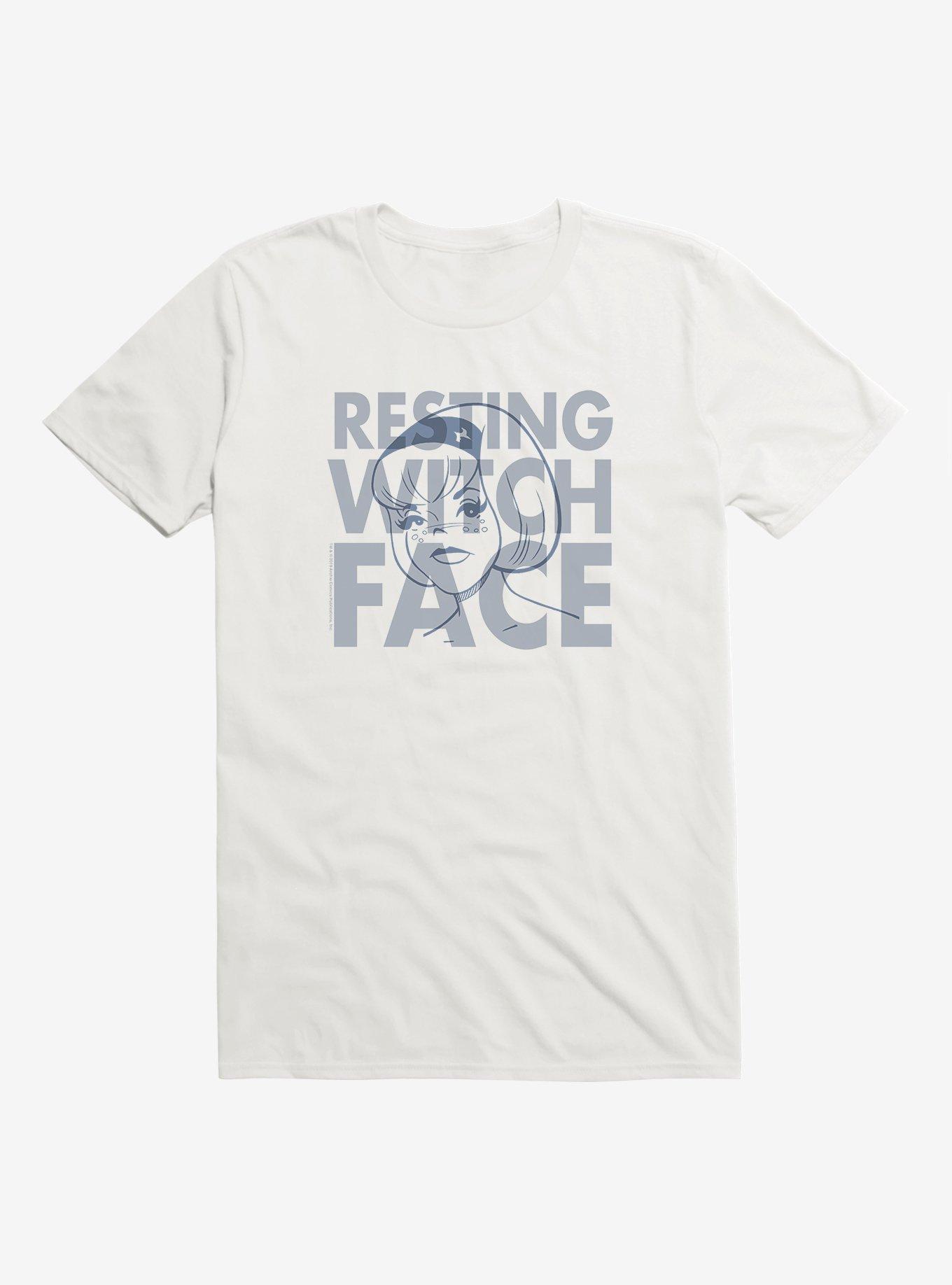 Archie Comics The Chilling Adventures Of Sabrina Resting Witch Face T-Shirt, WHITE, hi-res