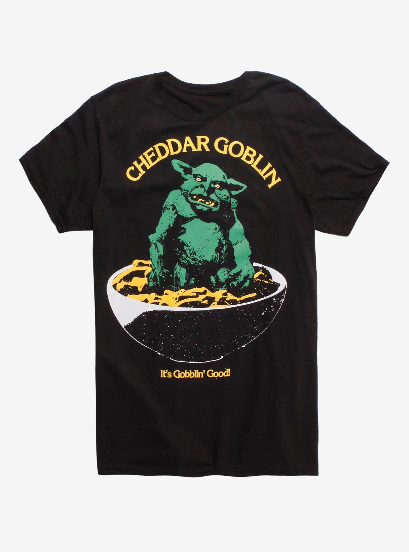 Mandy Cheddar Goblin T-Shirt, BLACK, hi-res