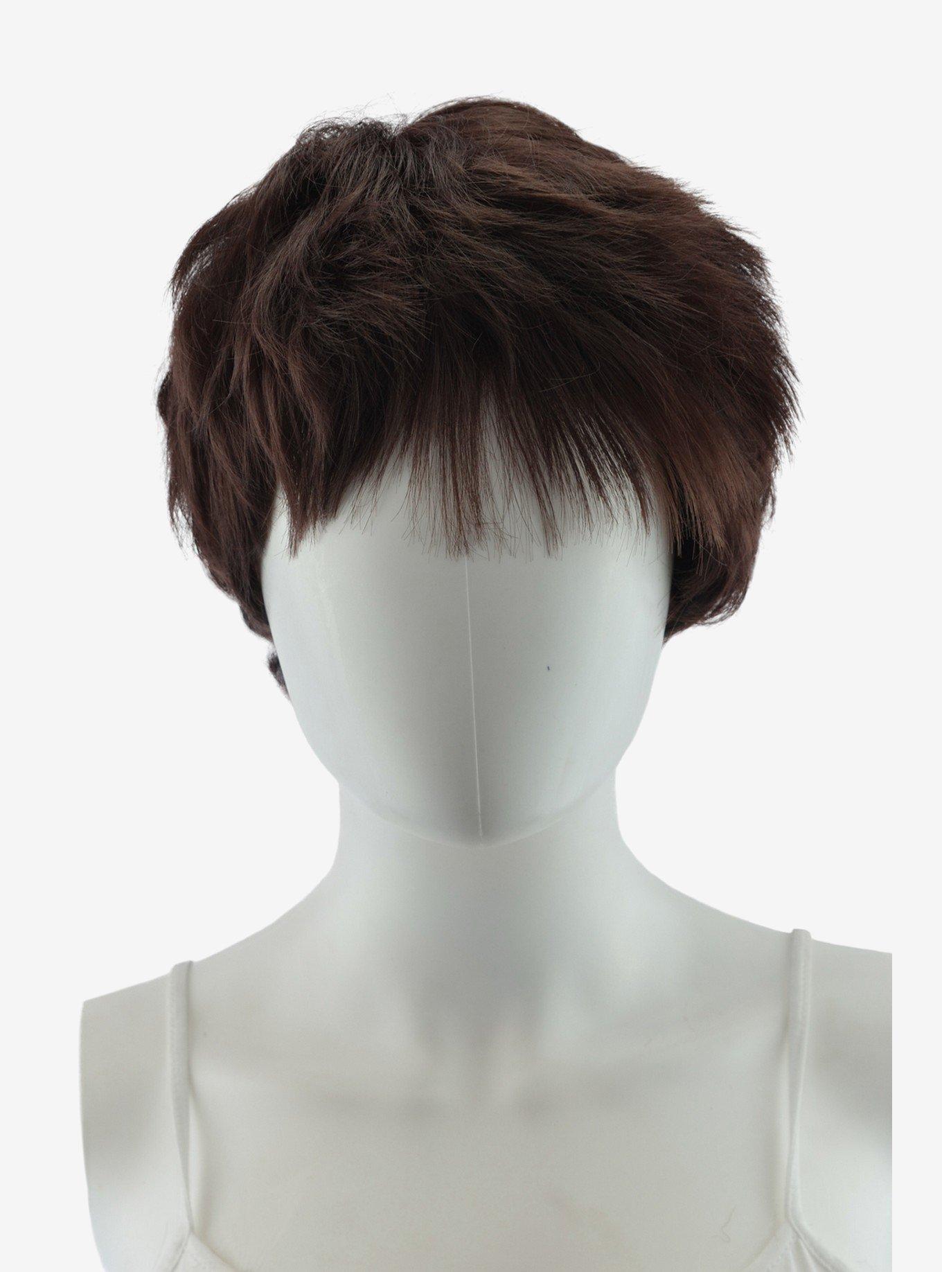 Epic Cosplay Hermes Dark Brown Pixie Hair Wig, , hi-res