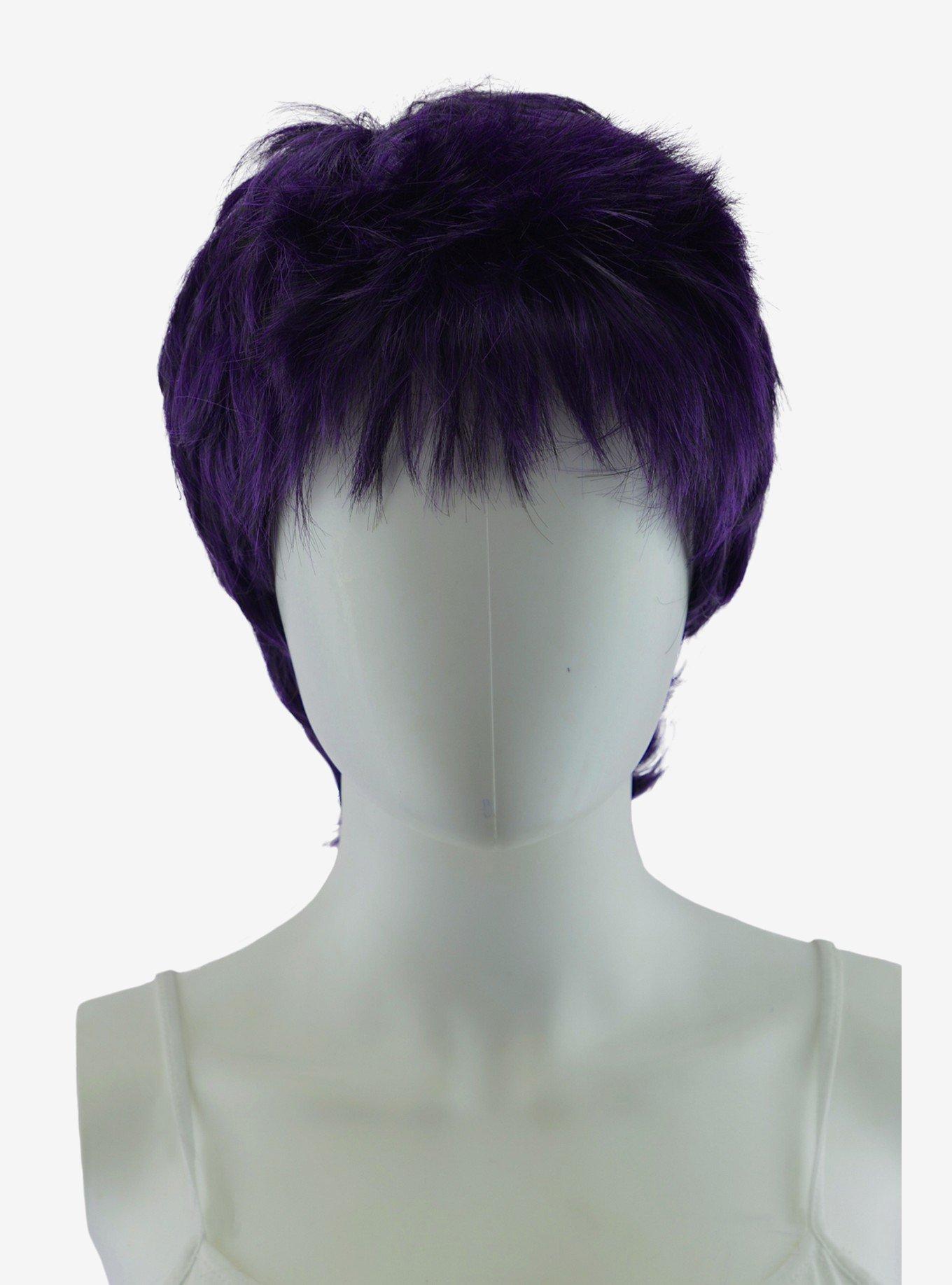 Epic Cosplay Hermes Purple Black Fusion Pixie Hair Wig, , hi-res