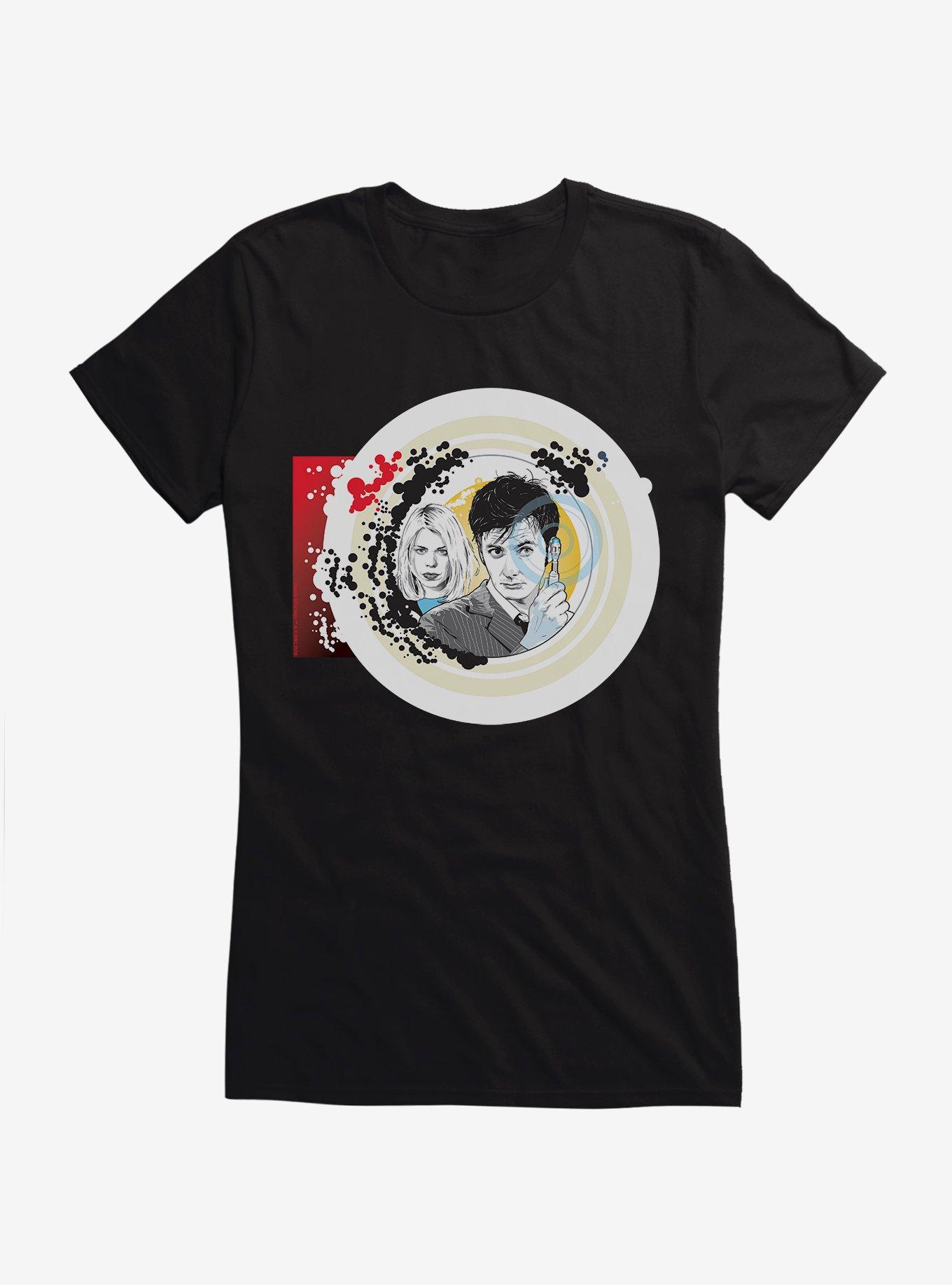 Doctor Who Tenth And Rose Girls T-Shirt
