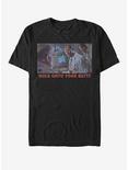 Jurassic Park Hold Onto Your Butts T-Shirt, BLACK, hi-res