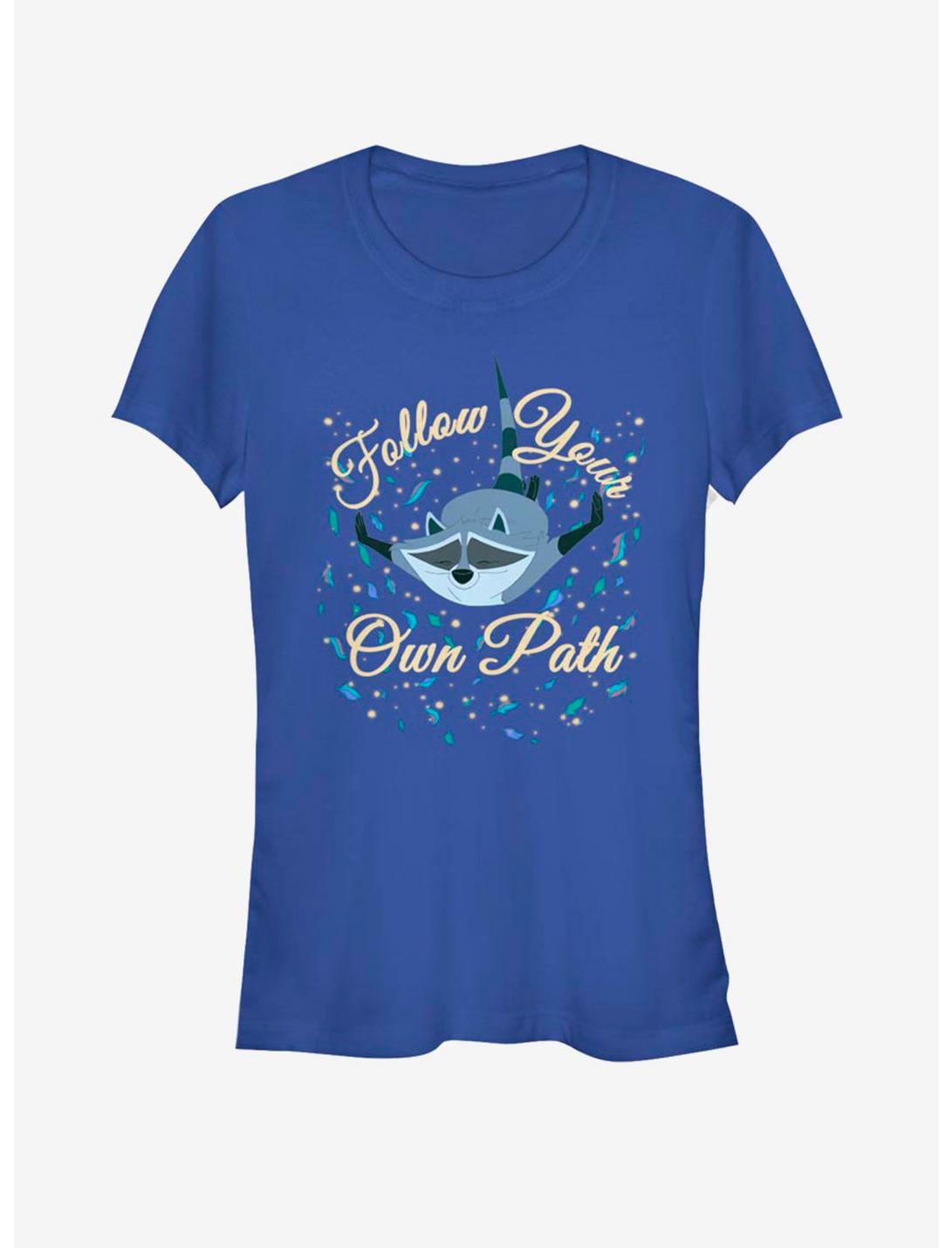 Disney Pocahontas Meeko Falling Girls T-Shirt, , hi-res