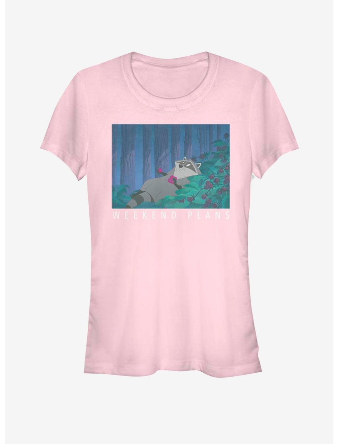Disney Pocahontas Meeko Weekend Girls T-Shirt, LIGHT PINK, hi-res