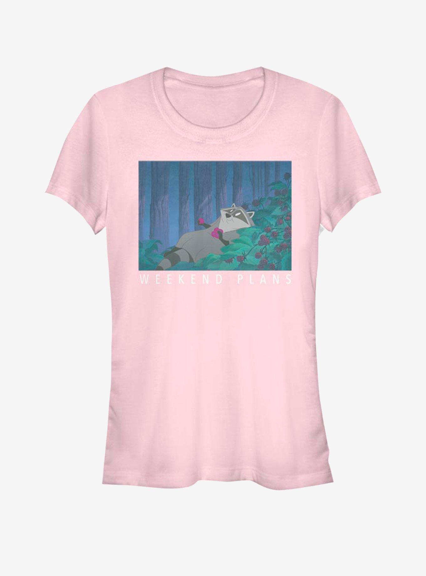 Disney Pocahontas Meeko Weekend Girls T-Shirt, , hi-res