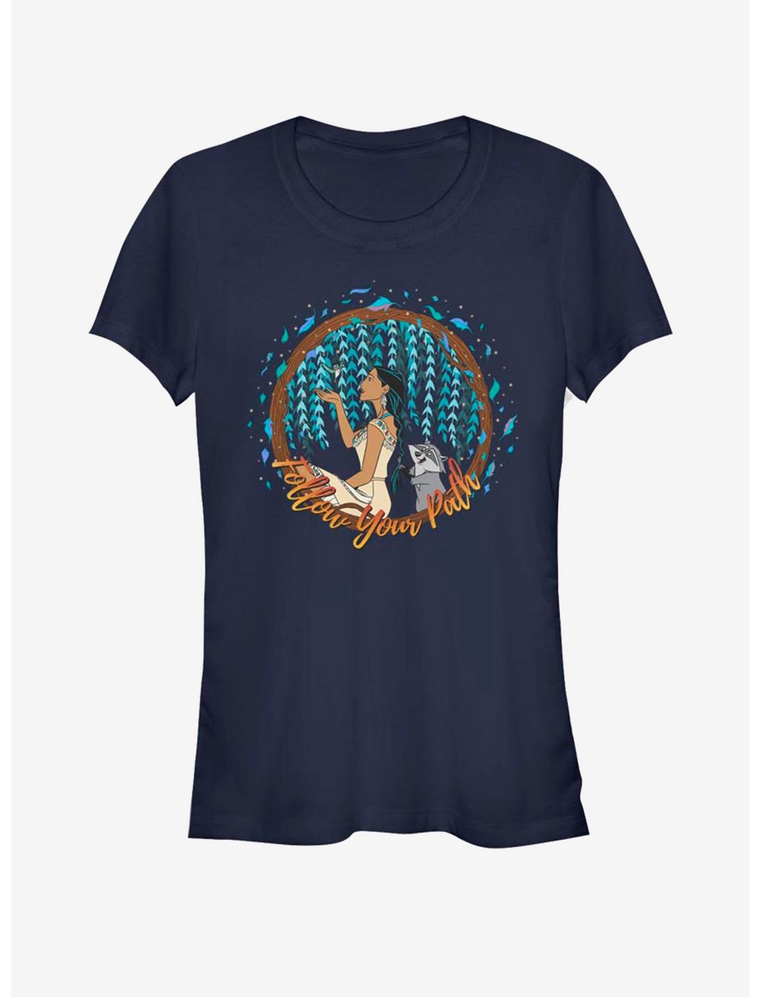 Disney Pocahontas and Meeko Girls T-Shirt, NAVY, hi-res