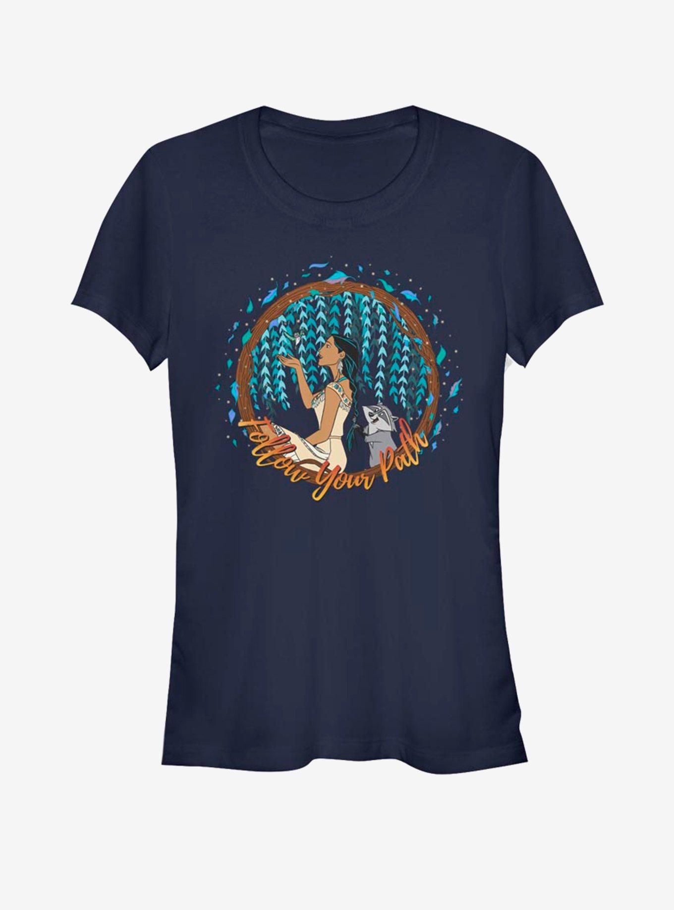 Disney Pocahontas and Meeko Girls T-Shirt, NAVY, hi-res