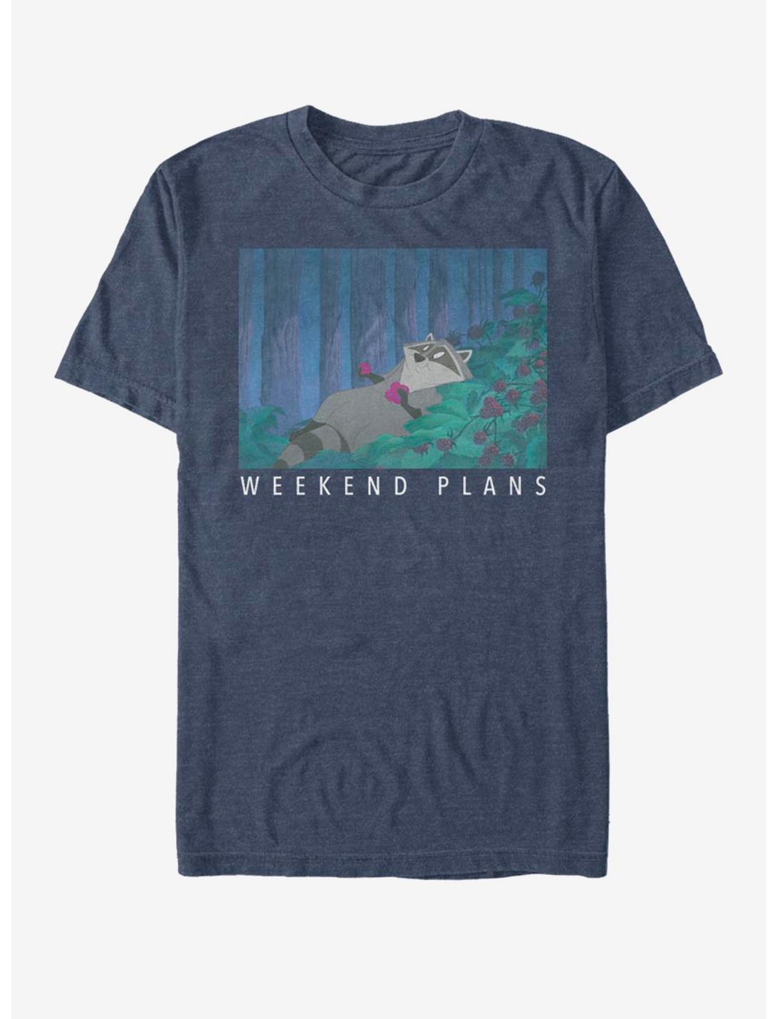 Disney Pocahontas Meeko Weekend T-Shirt, NAVY HTR, hi-res