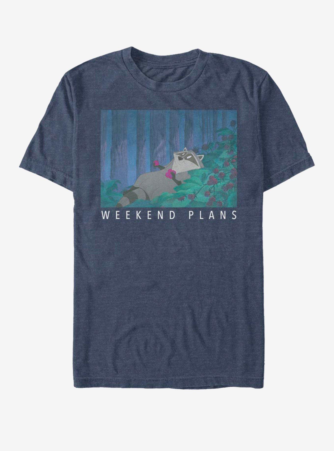 Disney Pocahontas Meeko Weekend T-Shirt, NAVY HTR, hi-res