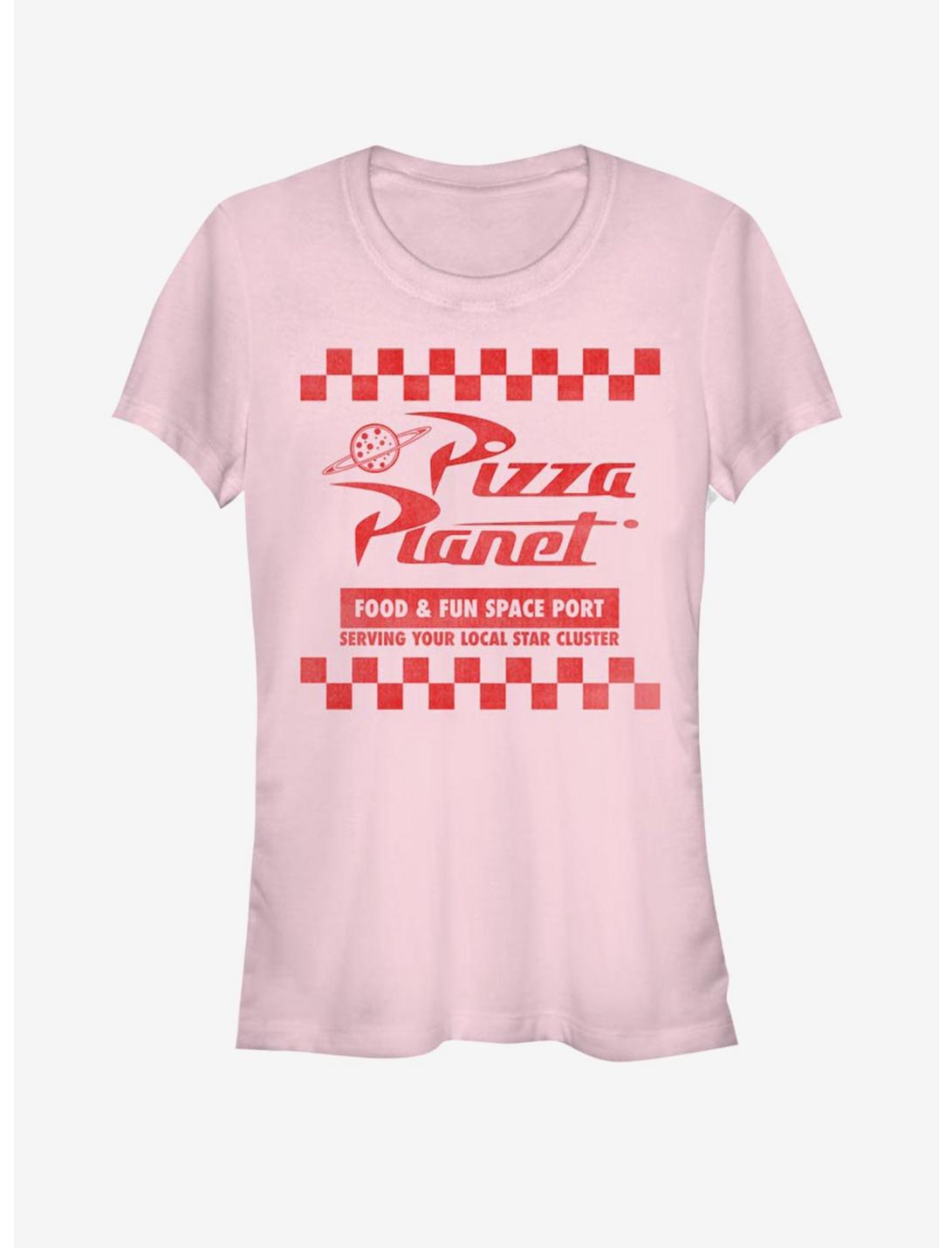 Disney Pixar Toy Story Pizza Planet Box Girls T-Shirt, LIGHT PINK, hi-res