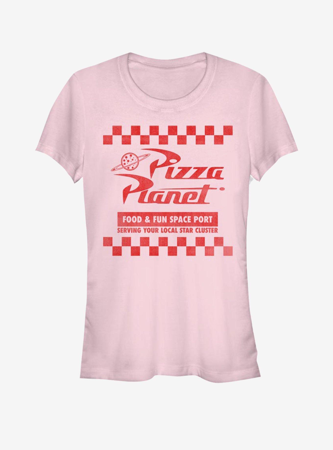 Disney Pixar Toy Story Pizza Planet Box Girls T-Shirt, LIGHT PINK, hi-res