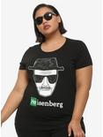 Breaking Bad Helium Heisenberg Girls T-Shirt Plus Size, WHITE, hi-res