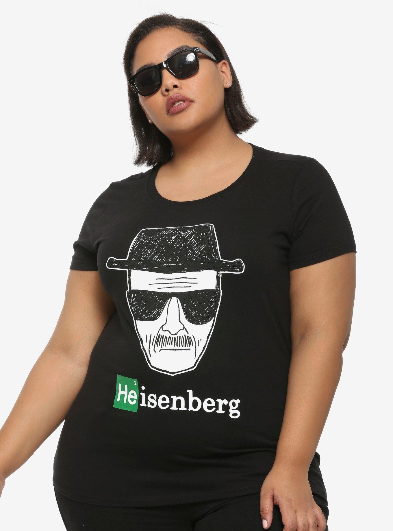 Breaking Bad Helium Heisenberg Girls T-Shirt Plus Size, WHITE, hi-res view 1