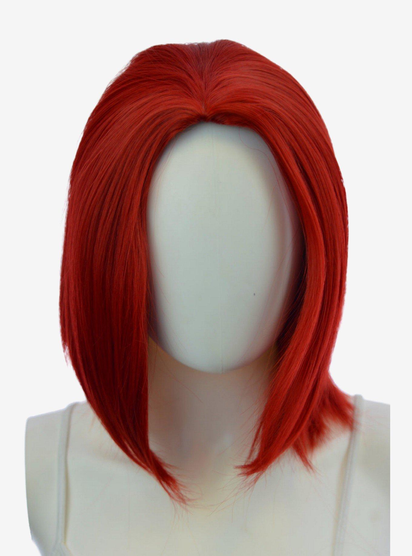 Epic Cosplay Helen Dark Red Bangless Wig, , hi-res