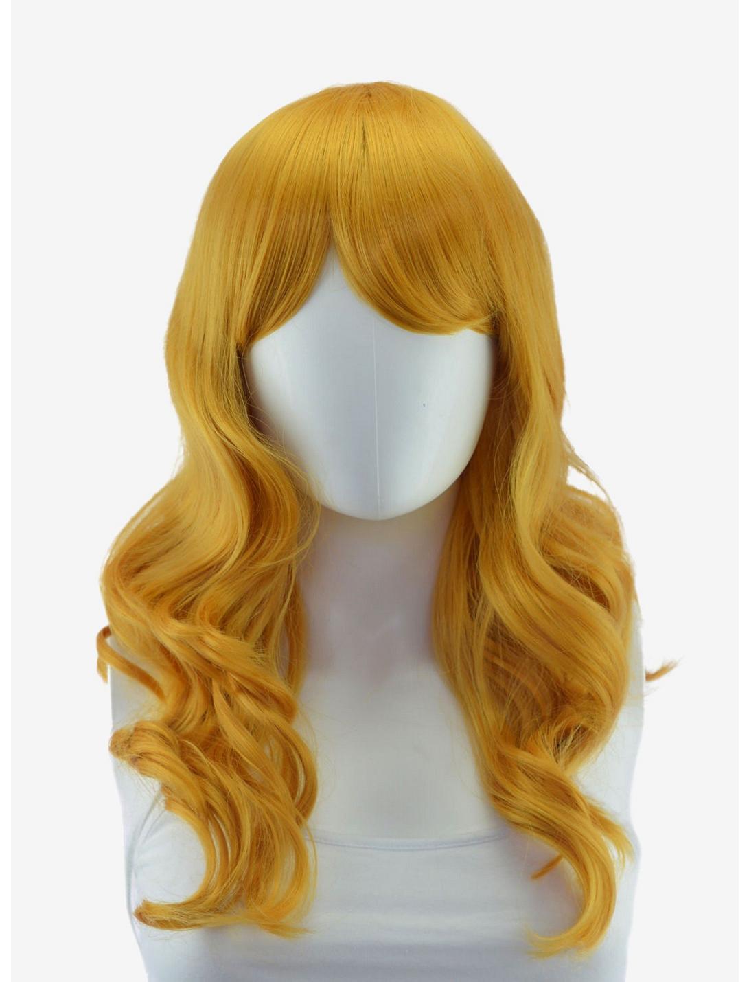 Epic Cosplay Hestia Autumn Gold Shoulder Length Curly Wig, , hi-res