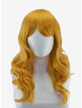 Epic Cosplay Hestia Autumn Gold Shoulder Length Curly Wig, , hi-res