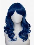 Epic Cosplay Hestia Dark Blue Shoulder Length Curly Wig, , hi-res