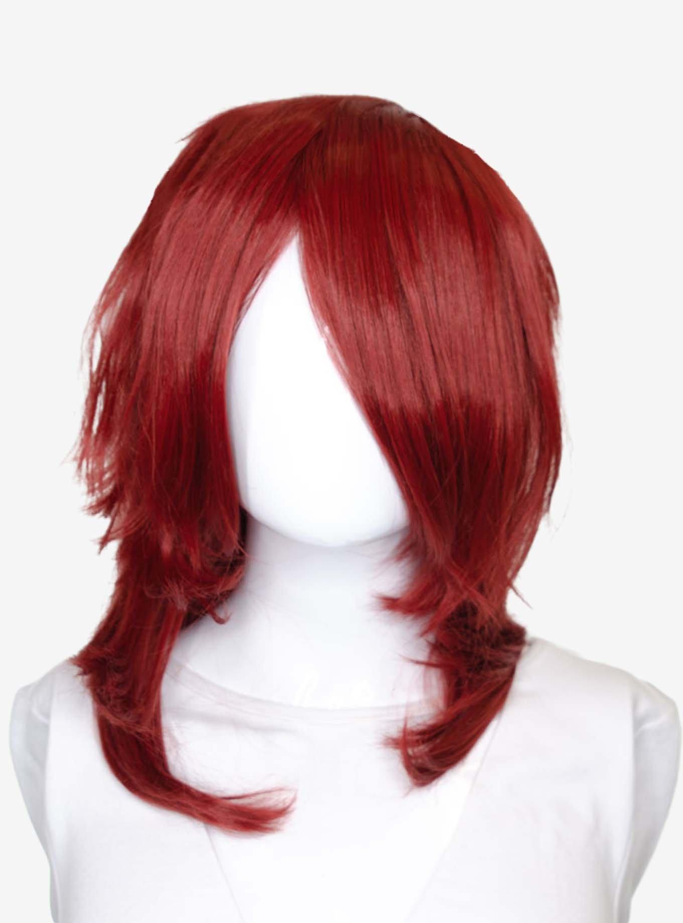 Hot Topic Epic Cosplay Helios Modified Dark Red Medium Wig For