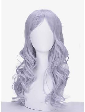 Epic Cosplay Hestia Ice Purple Shoulder Length Curly Wig, , hi-res