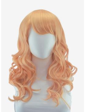 Epic Cosplay Hestia Peach Blonde Shoulder Length Curly Wig, , hi-res