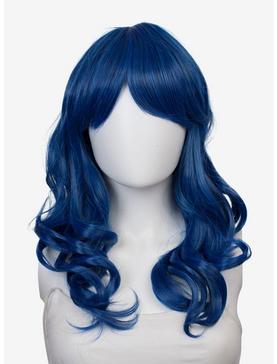 Epic Cosplay Hestia Shadow Blue Shoulder Length Curly Wig, , hi-res
