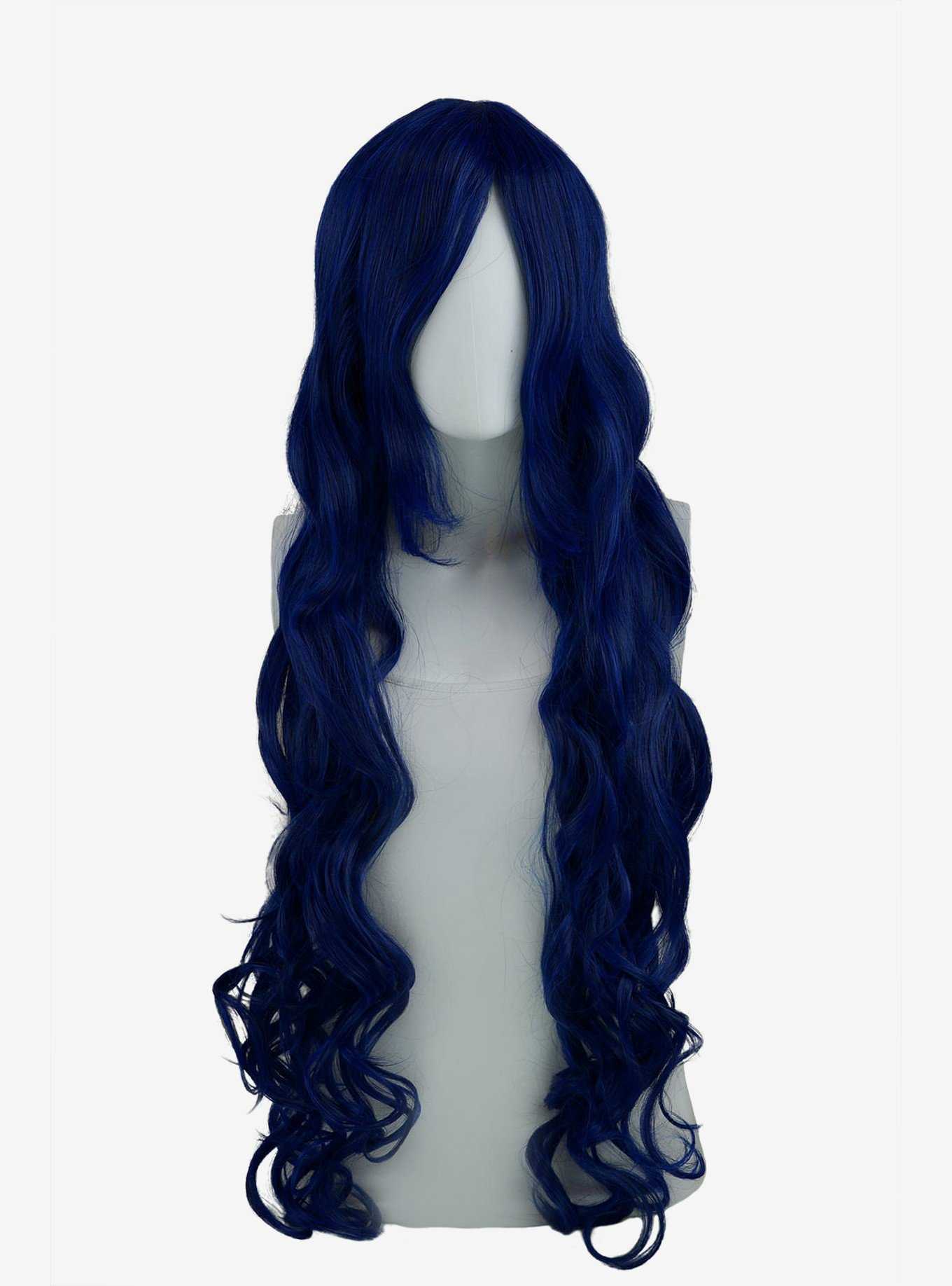 Epic Cosplay Hera Blue Black Fusion Long Curly Wig, , hi-res