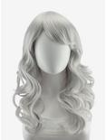 Epic Cosplay Hestia Silver Grey Shoulder Length Curly Wig, , hi-res