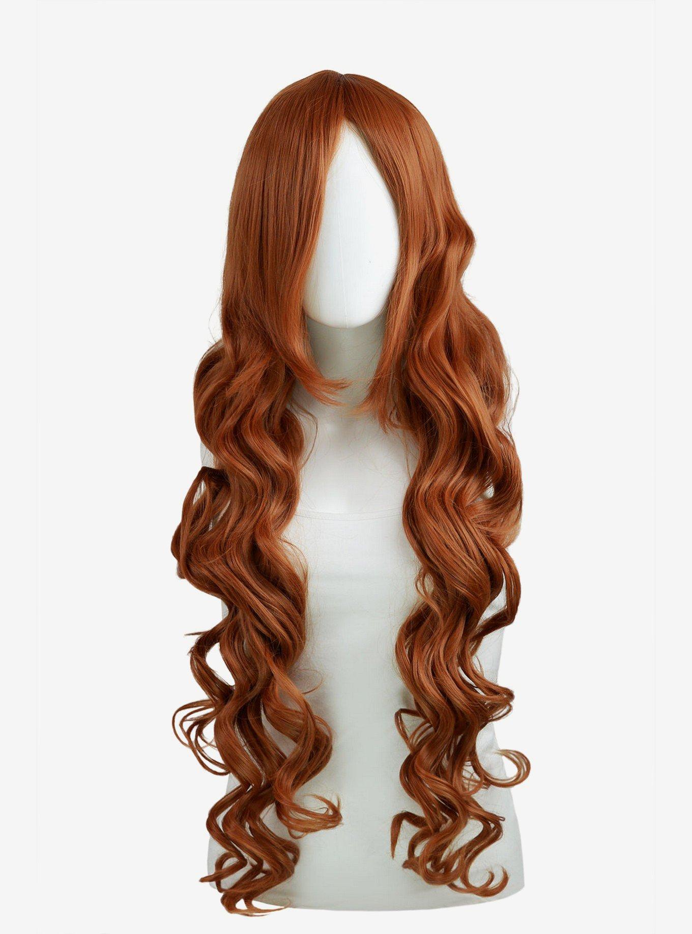 Epic Cosplay Hera Cocoa Brown Long Curly Wig