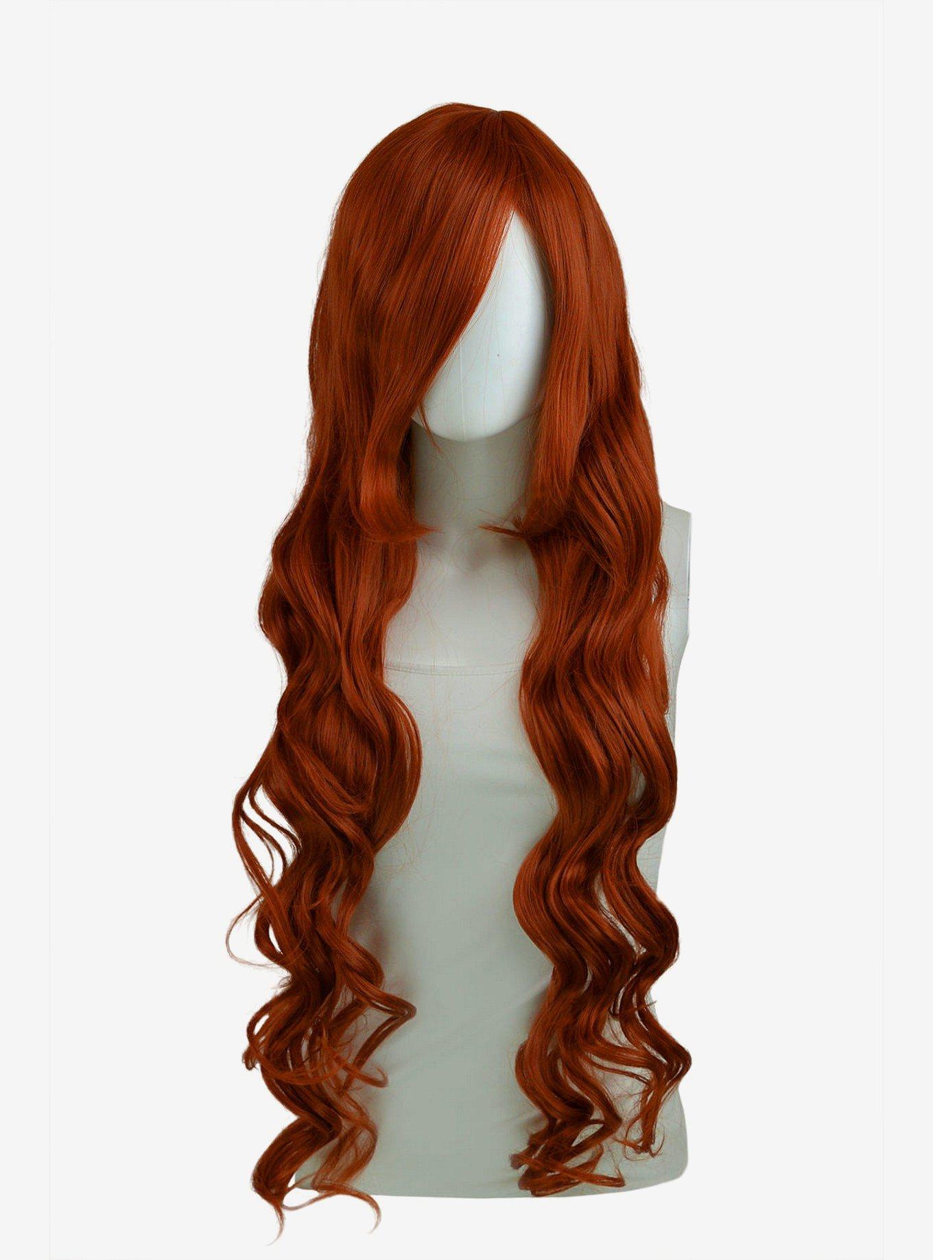 Epic Cosplay Hera Copper Red Long Curly Wig, , hi-res