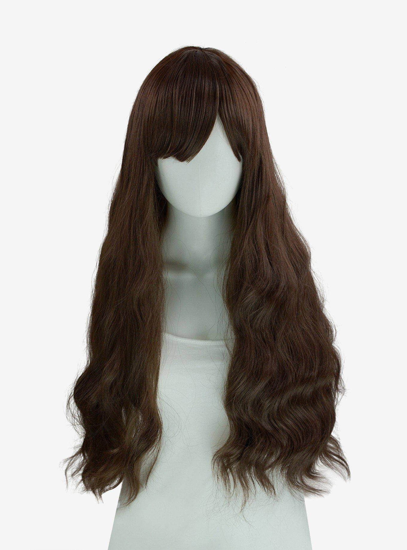 Epic Cosplay Iris Dark Brown Wavy Lolita Wig, , hi-res