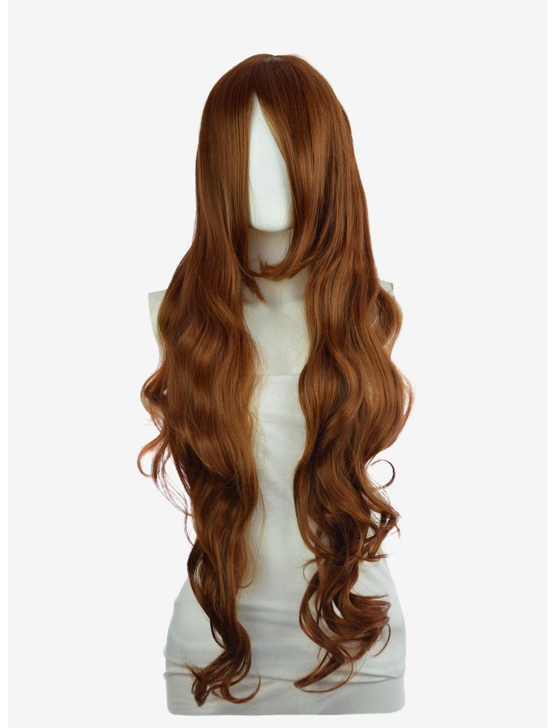 Epic Cosplay Hera Light Brown Long Curly Wig, , hi-res
