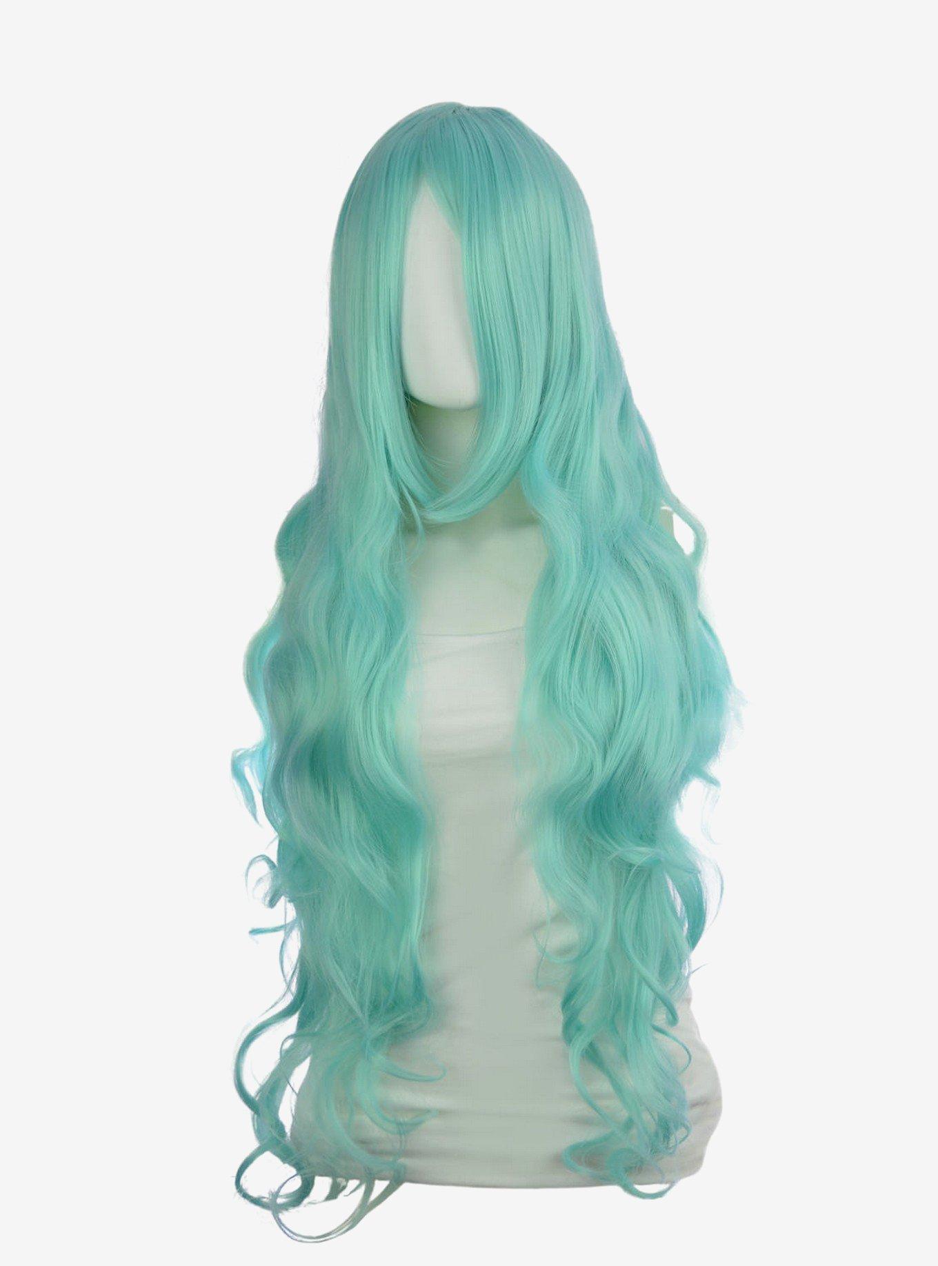 Mint on sale colored wig